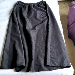 Vintage Lane Bryant Black Taffeta Ballskirt